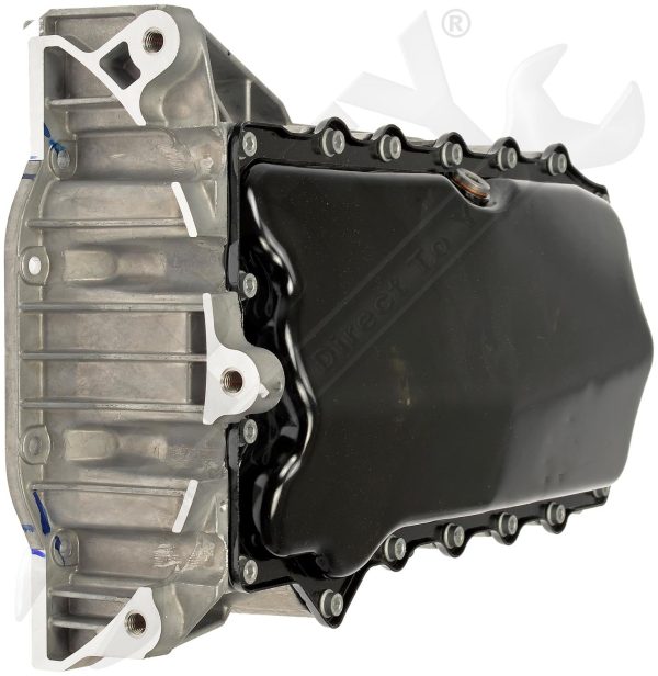 APDTY 156471 Engine Oil Pan Replaces 06A103601, 06A103601T Online now - Image 2